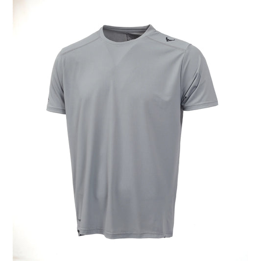 Luxora Dot Mesh Tee - Silver Grey