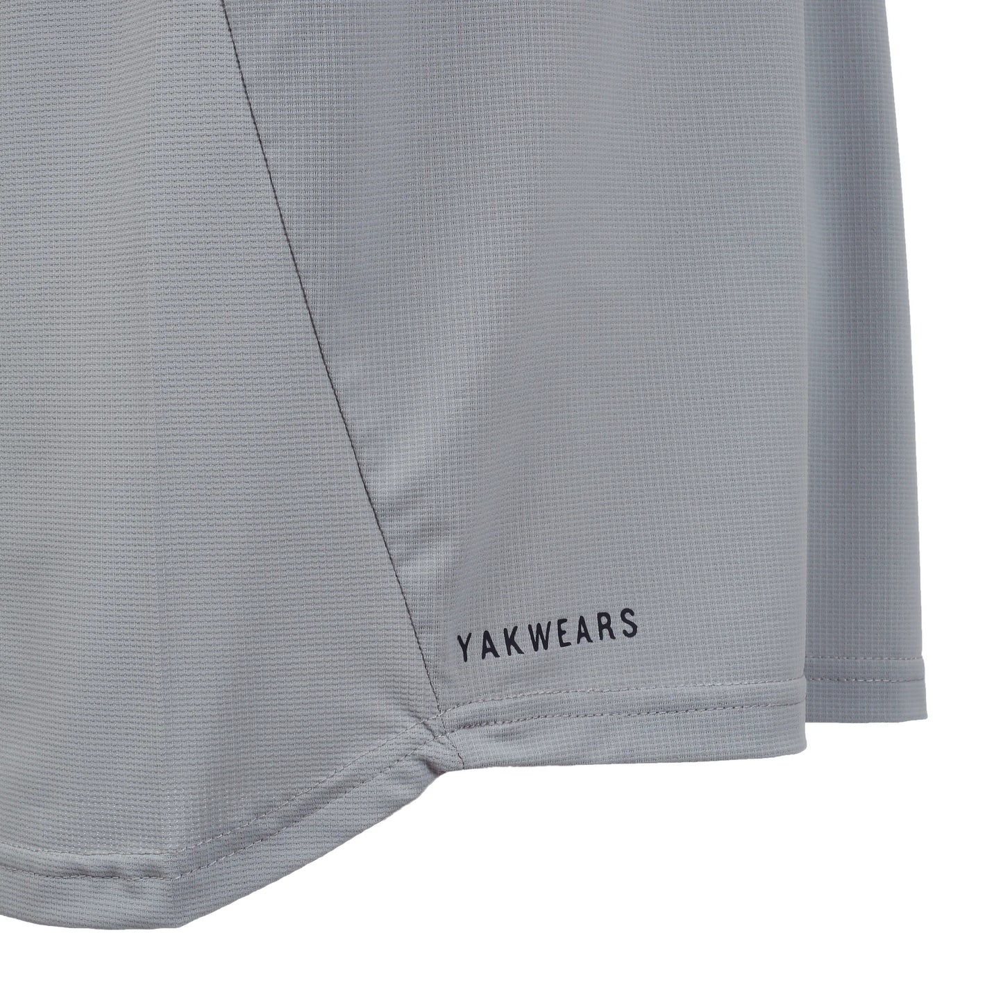 Luxora Dot Mesh Tee - Silver Grey