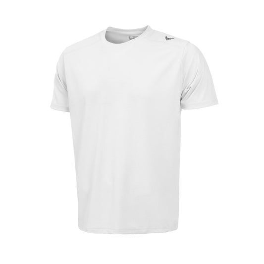Luxora Dot Mesh Tee - White