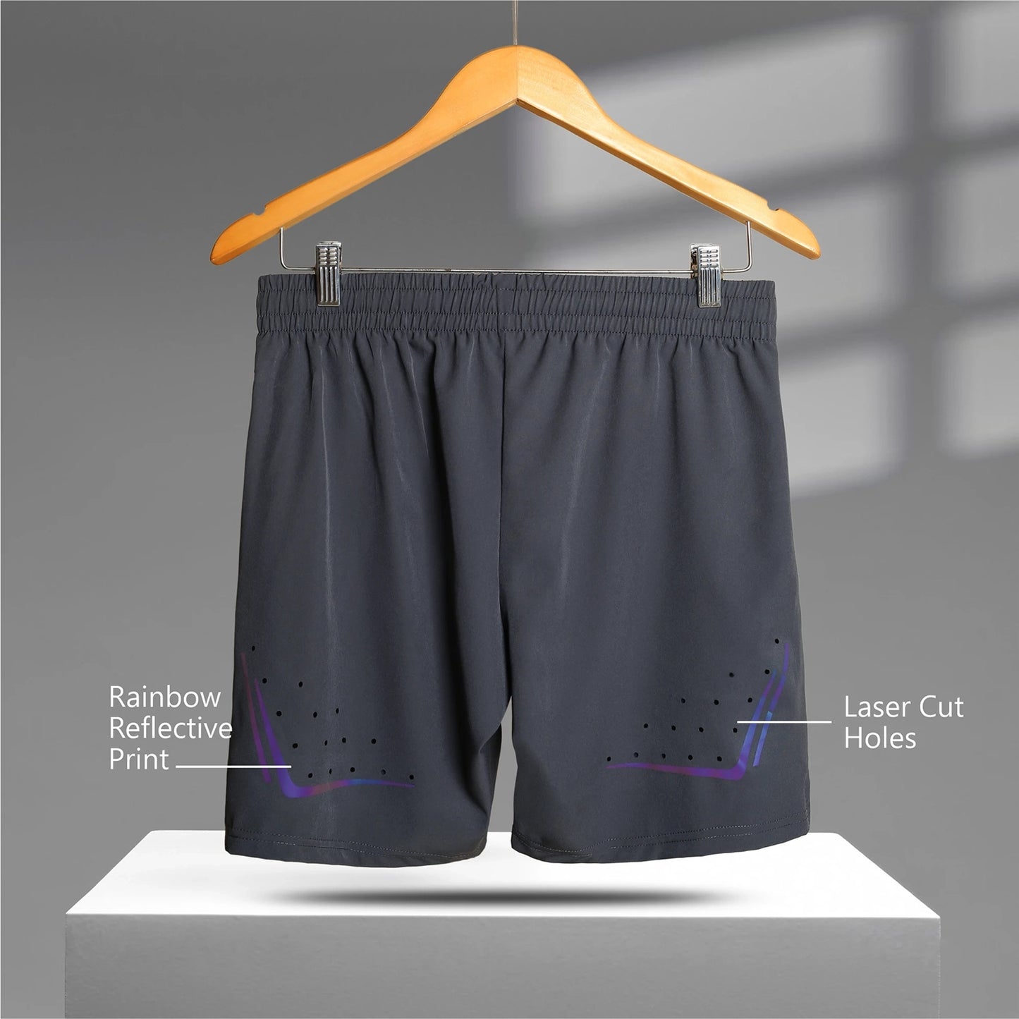 Breeze Performance Shorts - Dark Grey
