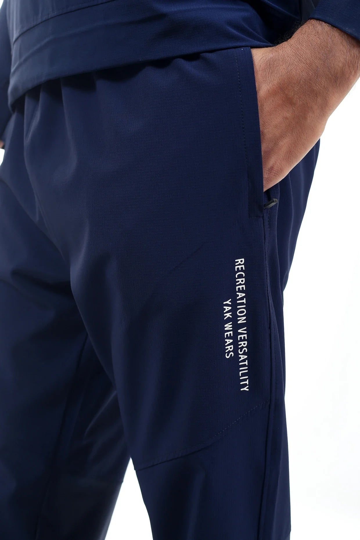 LuxeLine Tracksuit Navy