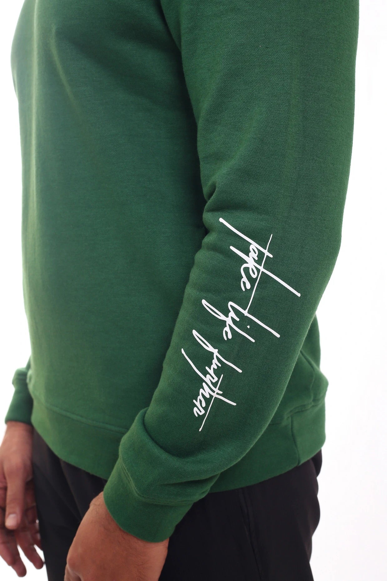Luxe Sweatshirt Dark Green Luxe Sweatshirt Dark Green