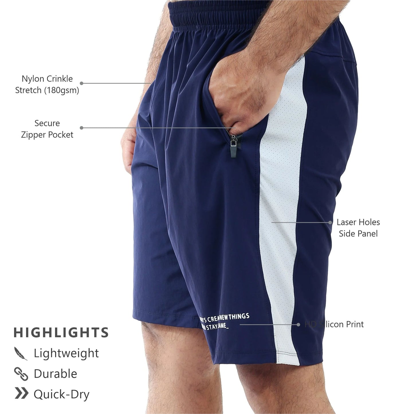 Dominus X Shorts - Navy