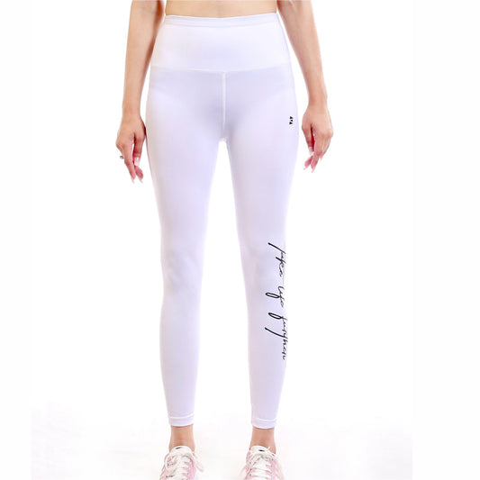TLF HIGH WAIST LEGGINGS - WHITE
