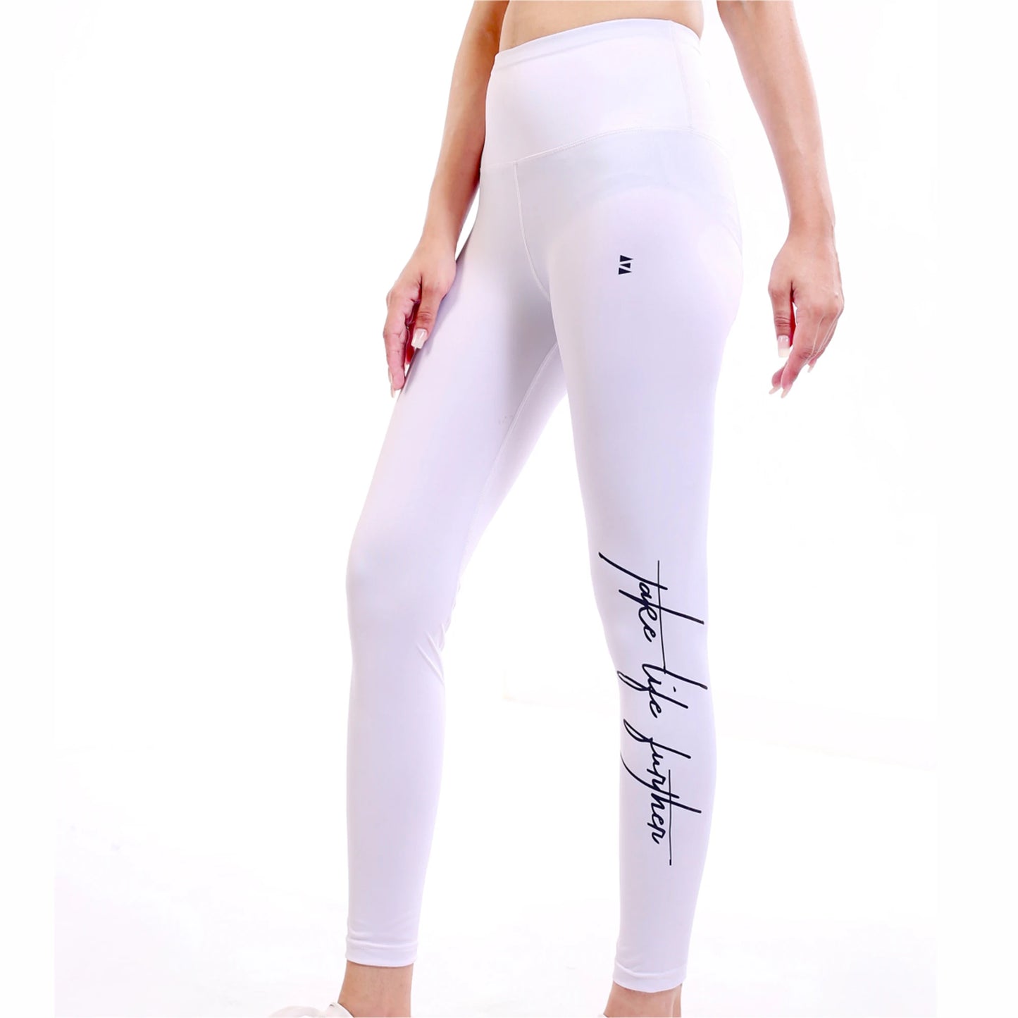 TLF HIGH WAIST LEGGINGS - WHITE