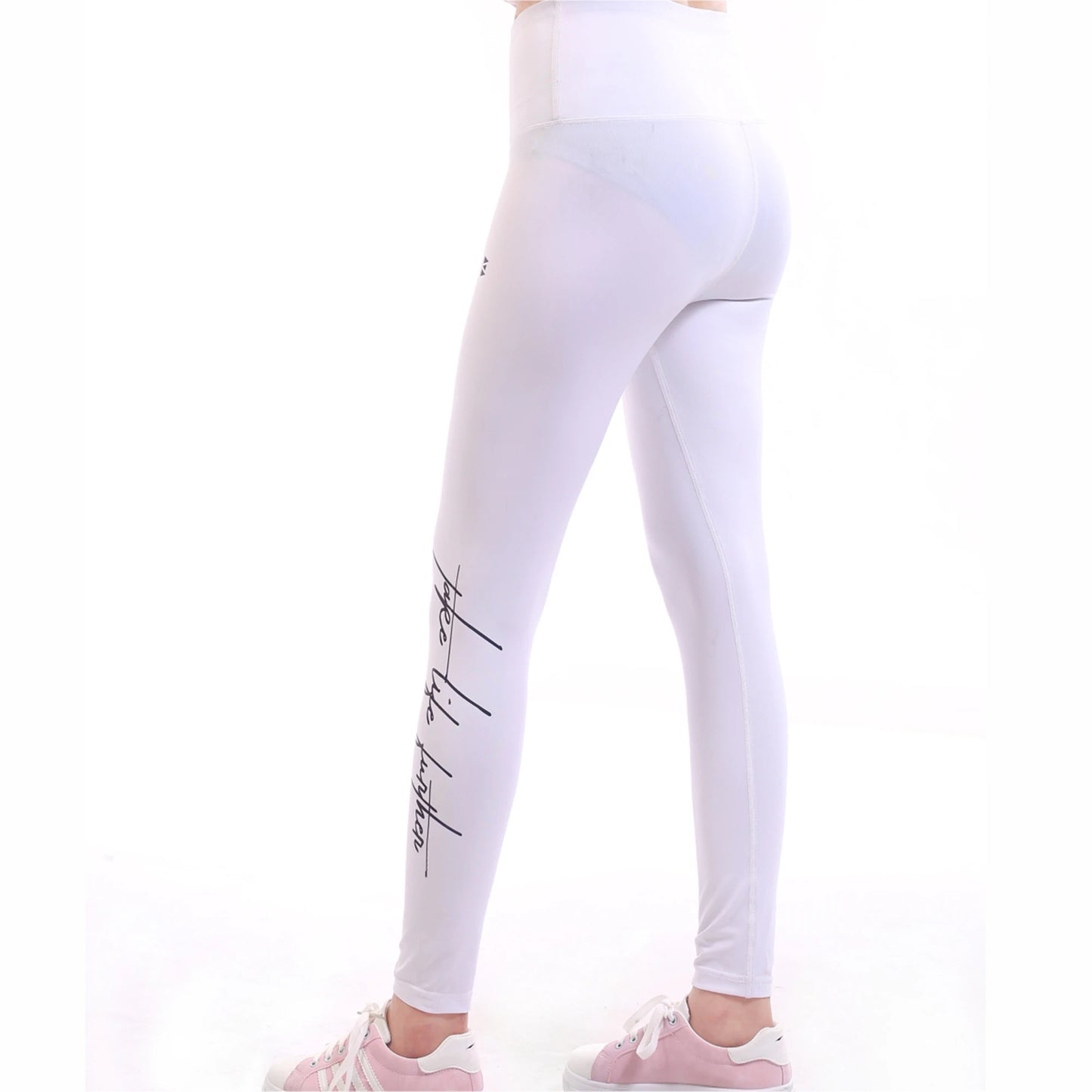 TLF HIGH WAIST LEGGINGS - WHITE