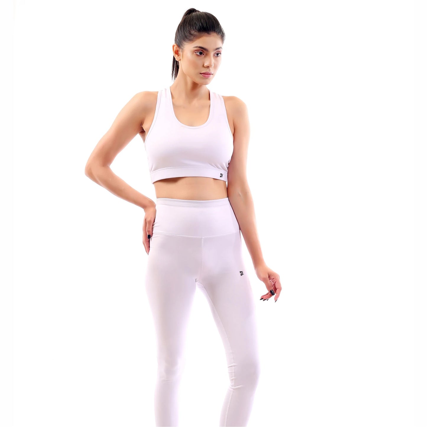 Y-BACK BRA - WHITE