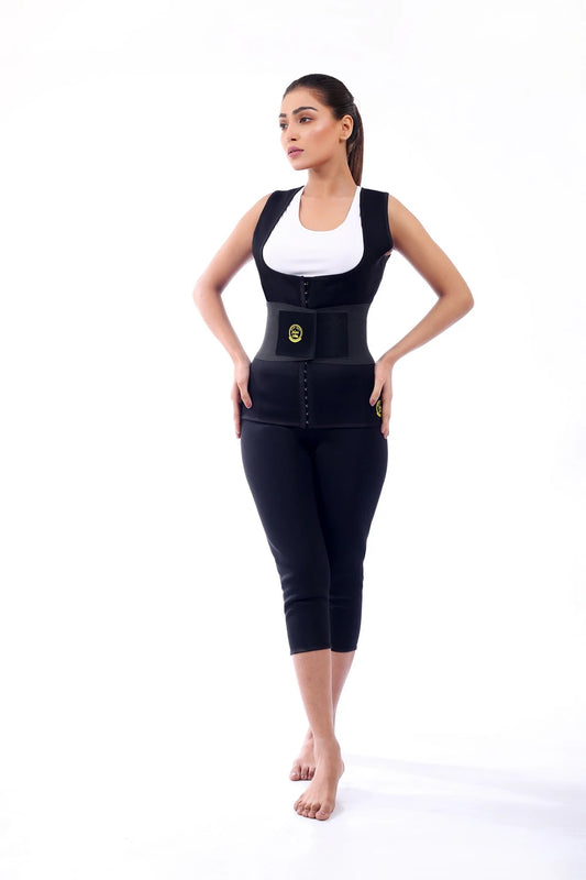 CAMI WAIST CINCHER + SLIM HOT CAPRI + WAIST TRAINER