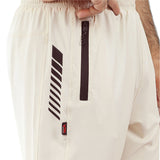 Luxora Dot Mesh Shorts - Cream