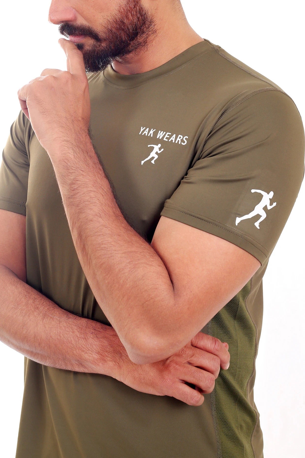 ActiveFlex Tee Olive Green