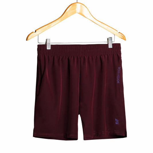 Breeze Performance Shorts for Men – Maroon