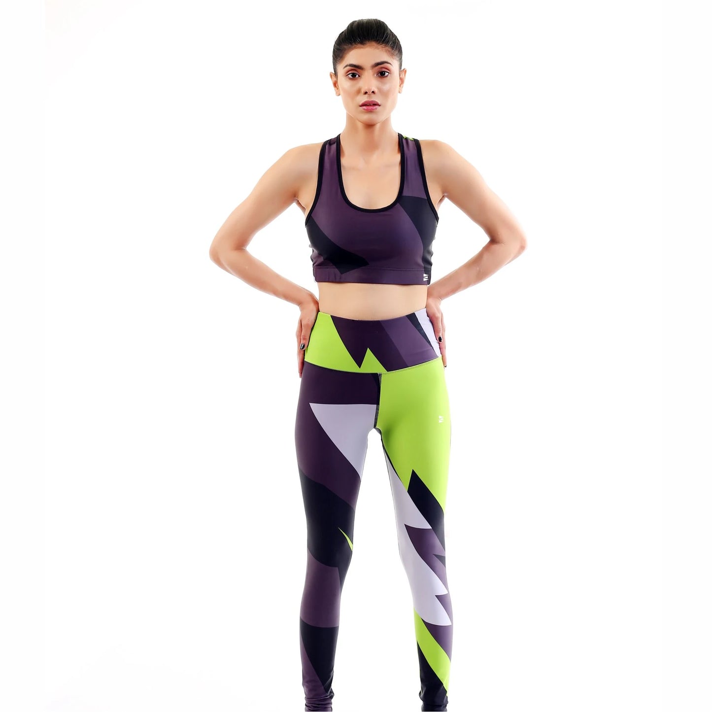 CORE PRINT LEGGINGS & SPORTS BRA