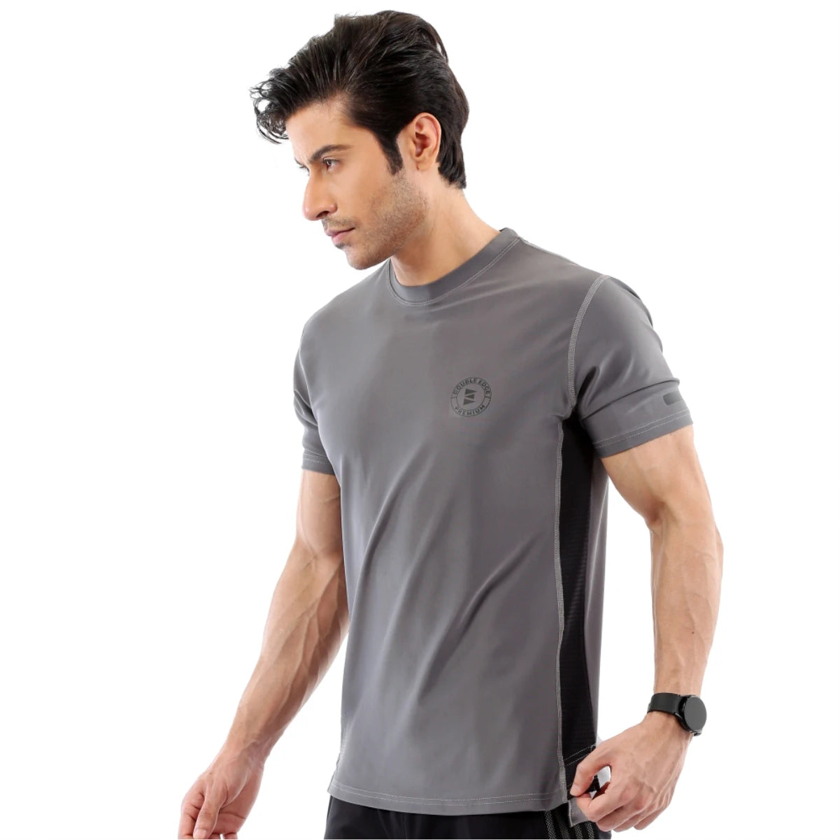 Essential Gym Tee - GREY-03