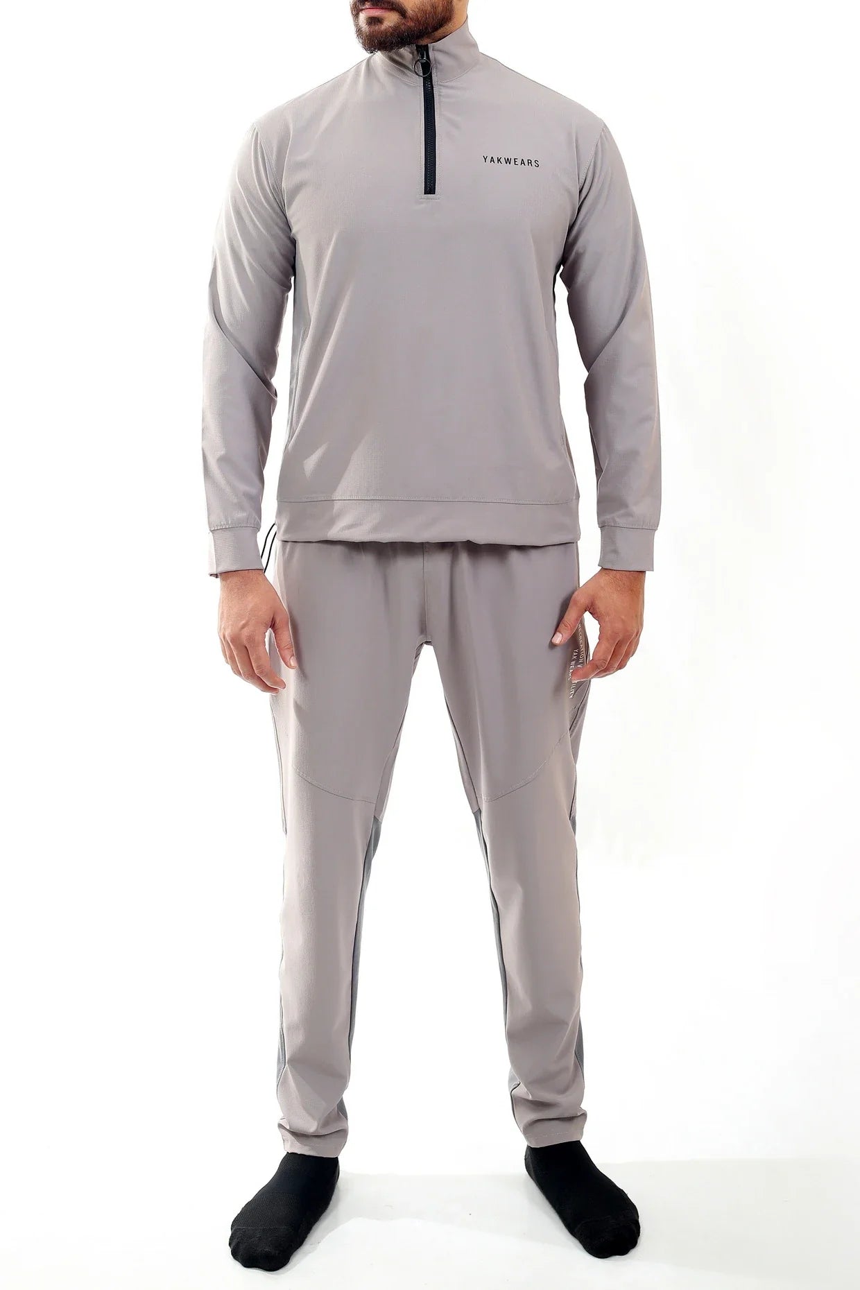 LuxeLine Tracksuit Grey