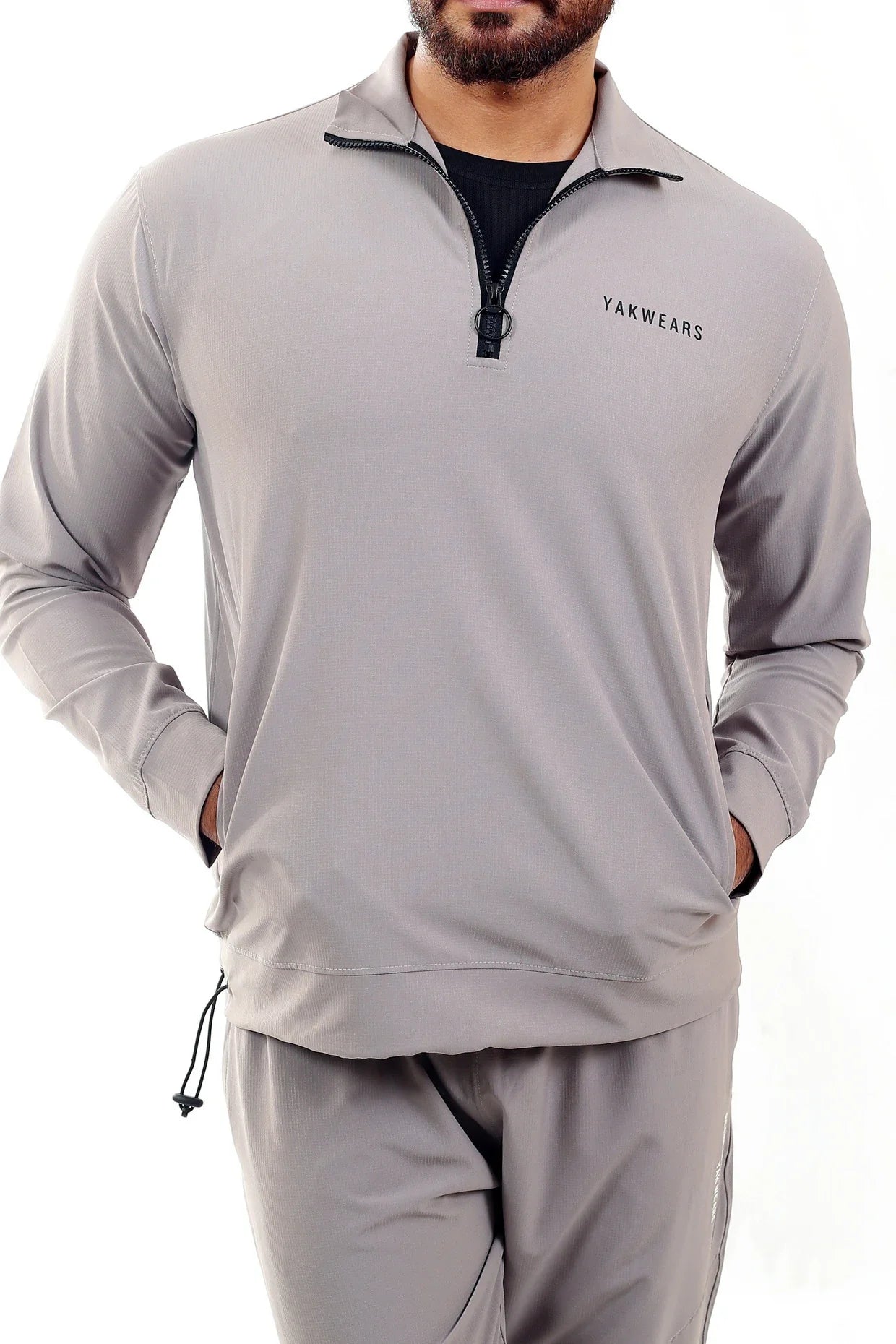 LuxeLine Tracksuit Grey