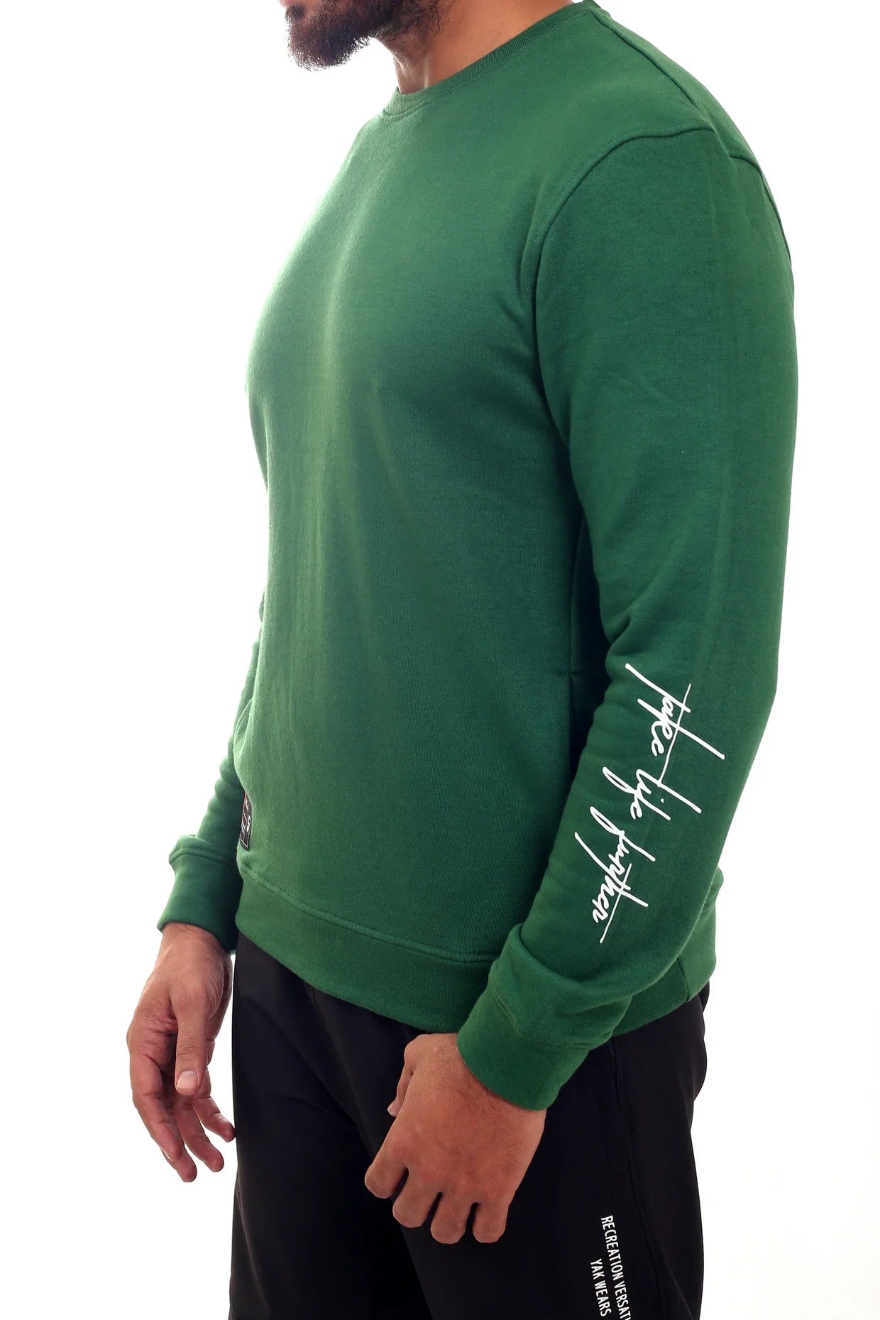 Luxe Sweatshirt Dark Green