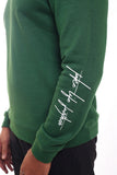 Luxe Sweatshirt Dark Green