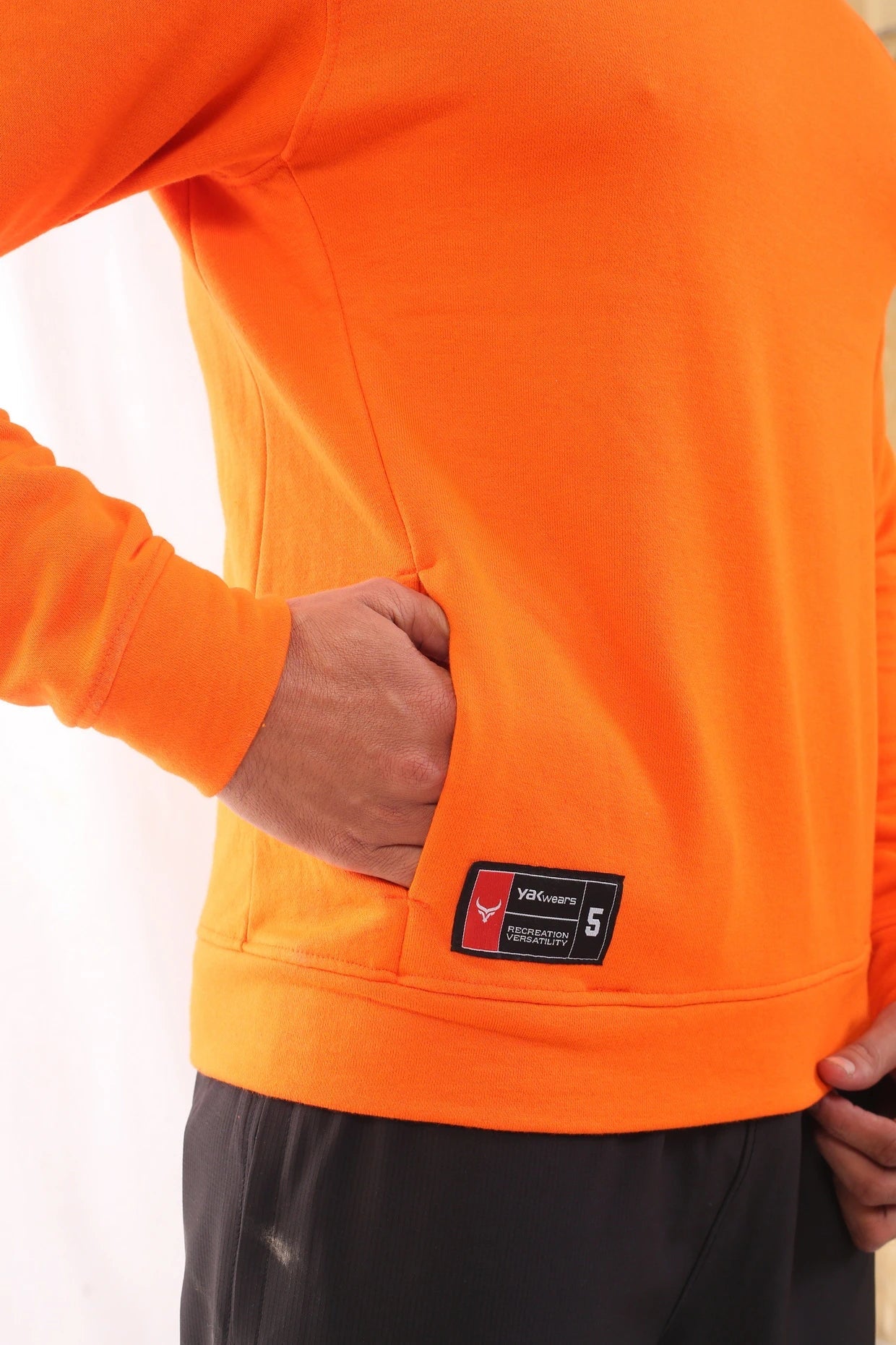 Luxe Sweatshirt Orange