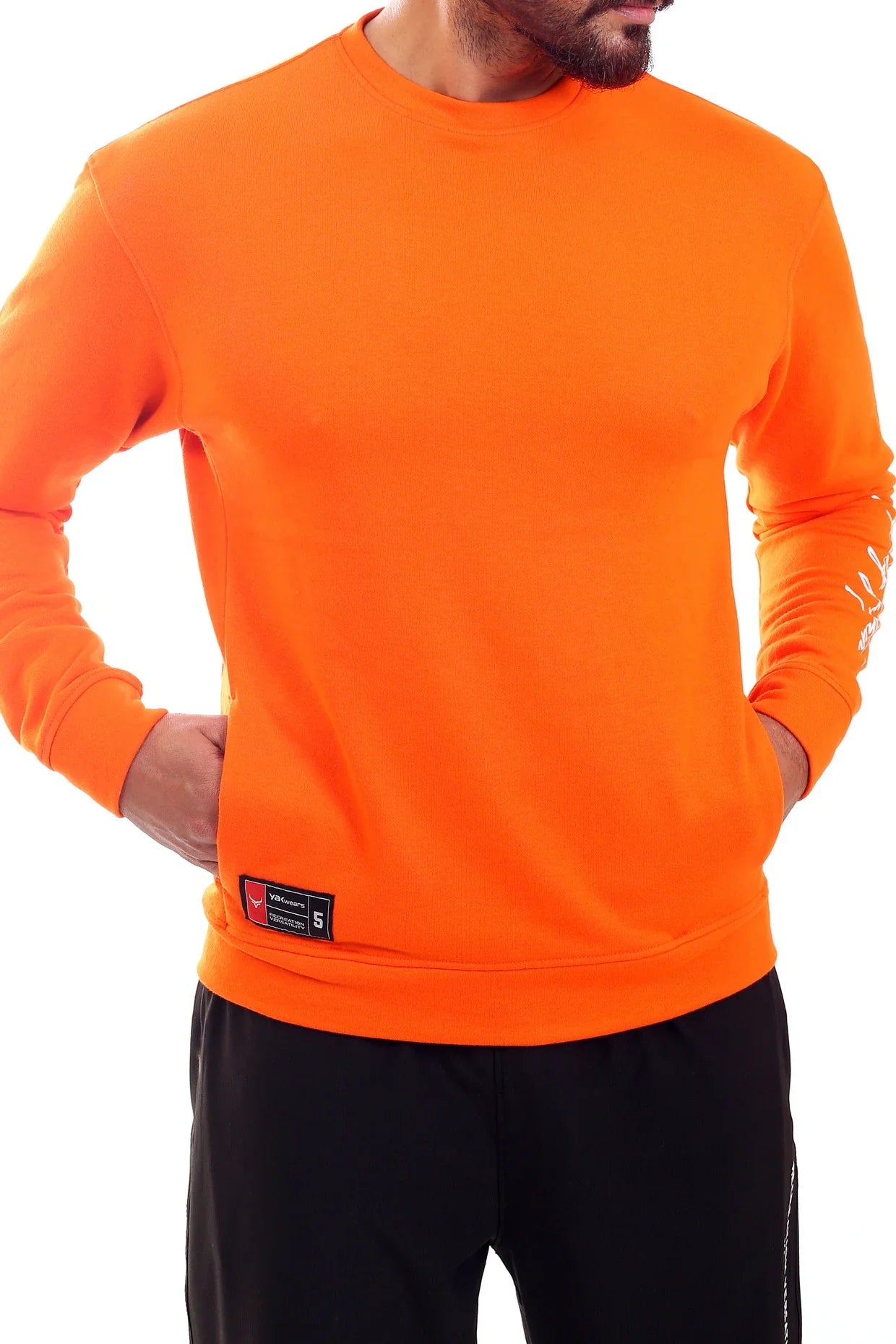 Luxe Sweatshirt Orange