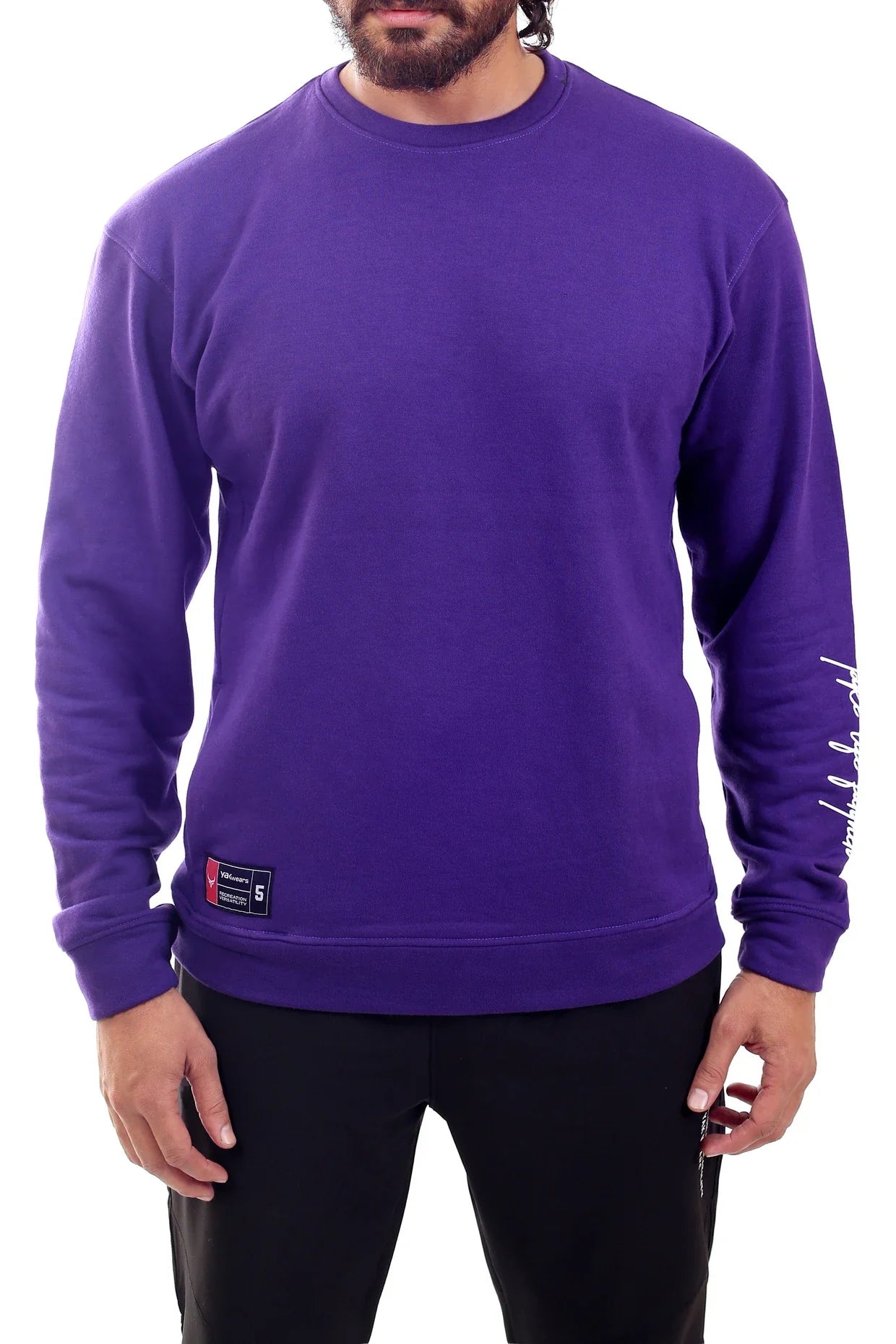 Luxe Sweatshirt Purple