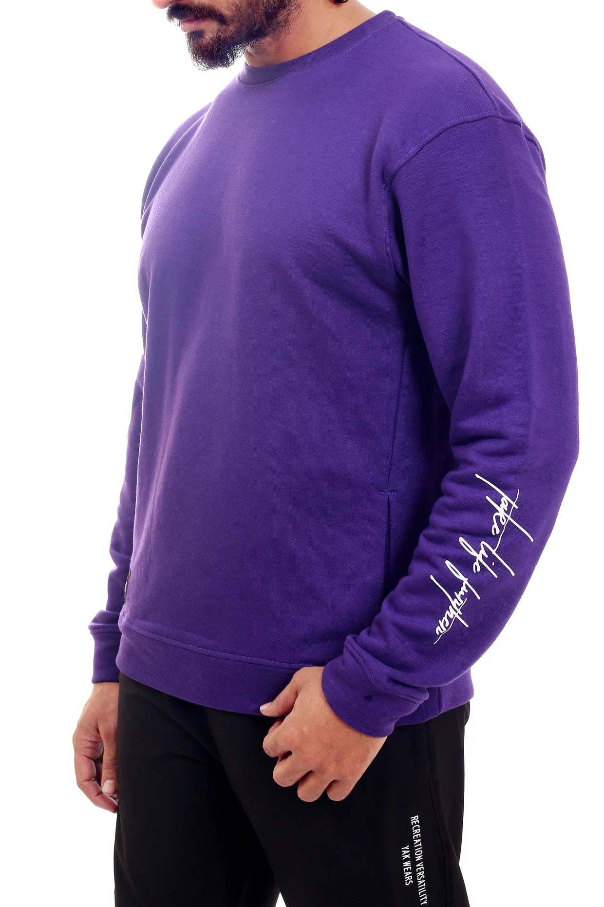 Luxe Sweatshirt Purple