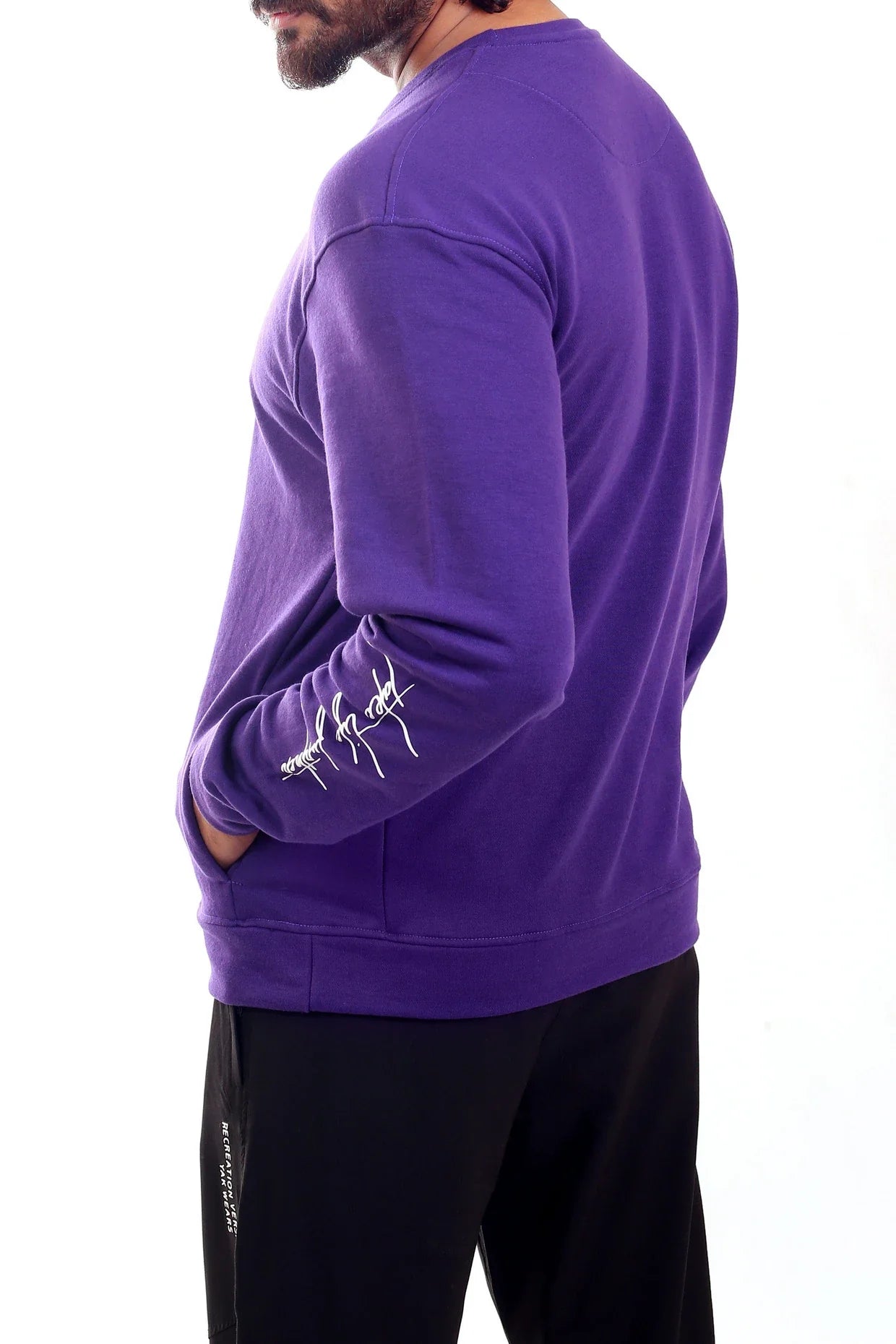 Luxe Sweatshirt Purple