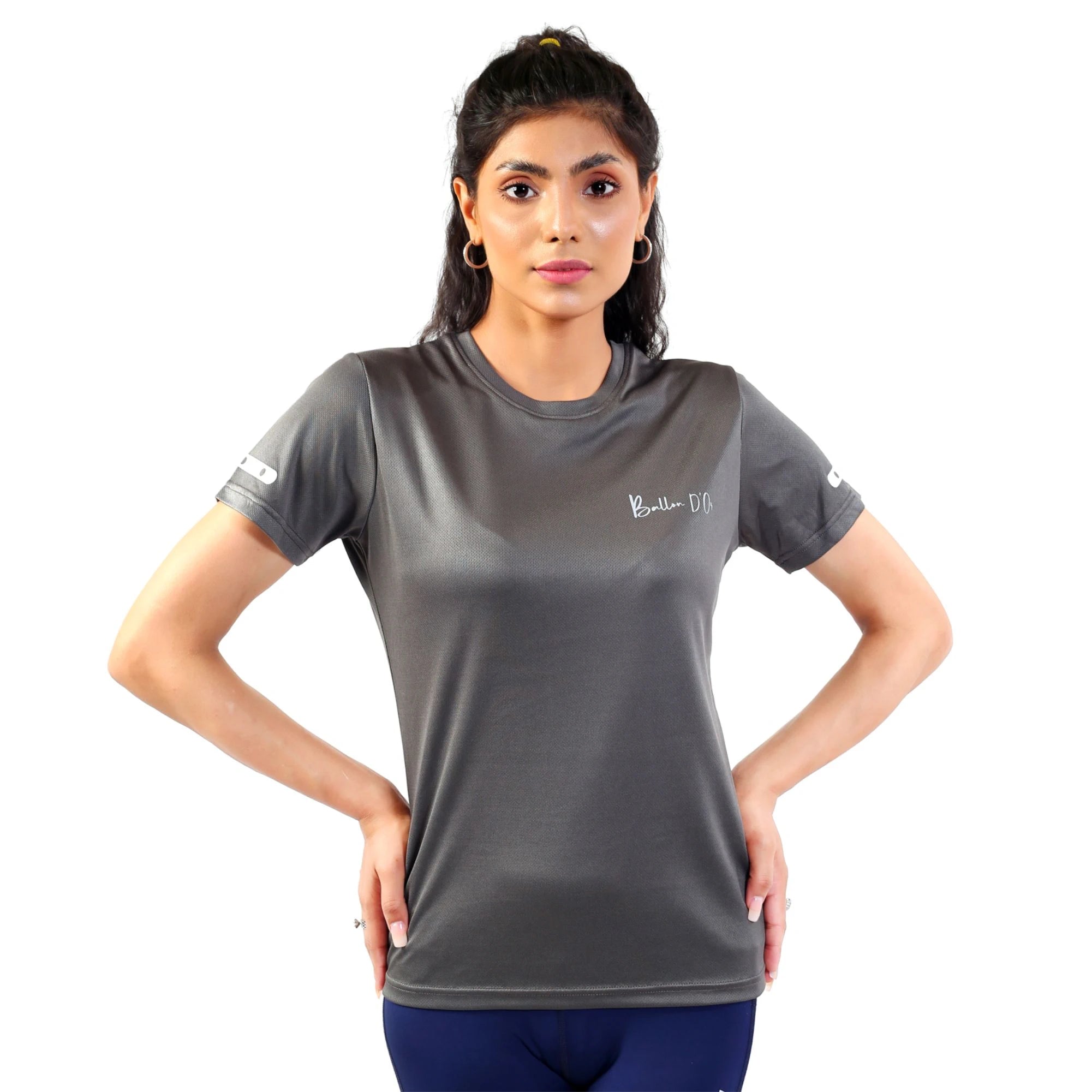 Micro Mesh MICRO MESH TEE - GREY
