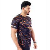 POWER GRAFIX TEE - ORANGE MARBLE-02