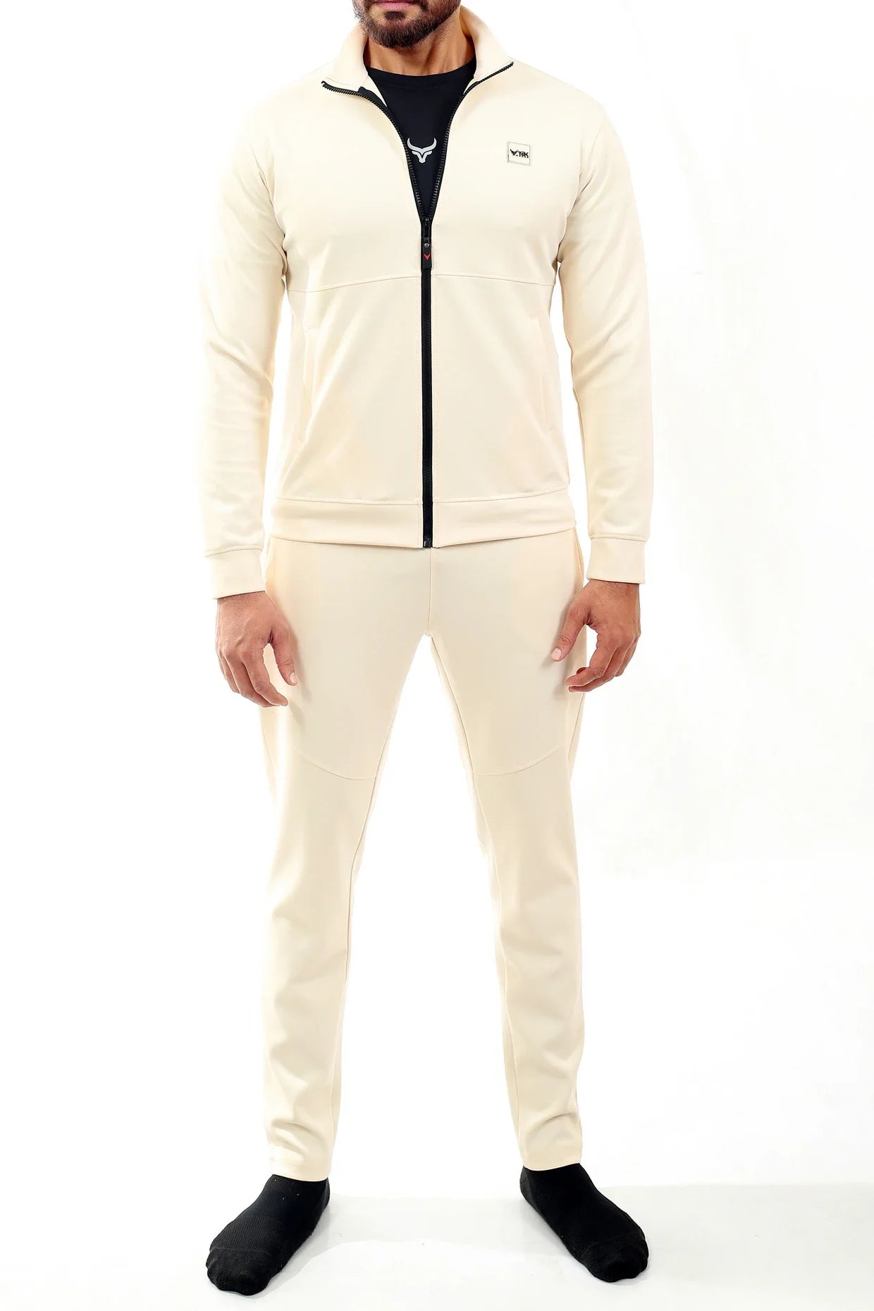 SleekFit Tracksuit Cream