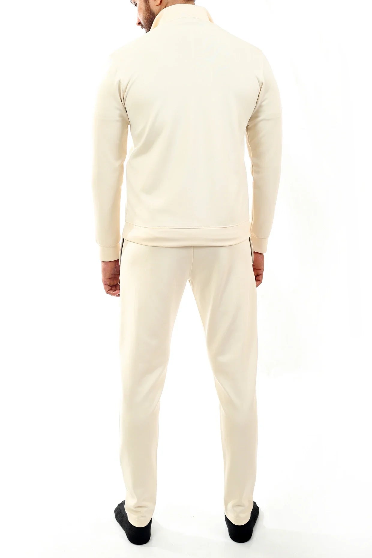 SleekFit Tracksuit Cream