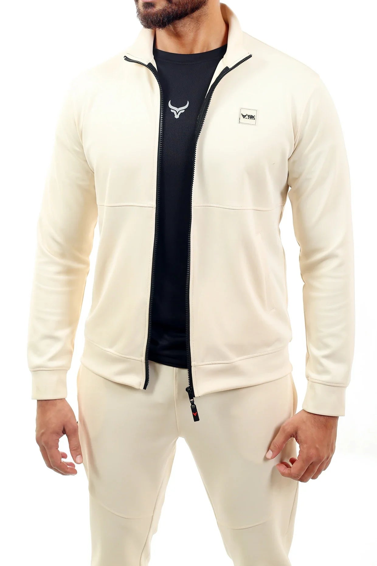 SleekFit Tracksuit Cream