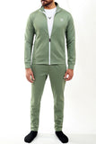 SleekFit Tracksuit Forest Green