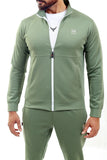 SleekFit Tracksuit Forest Green