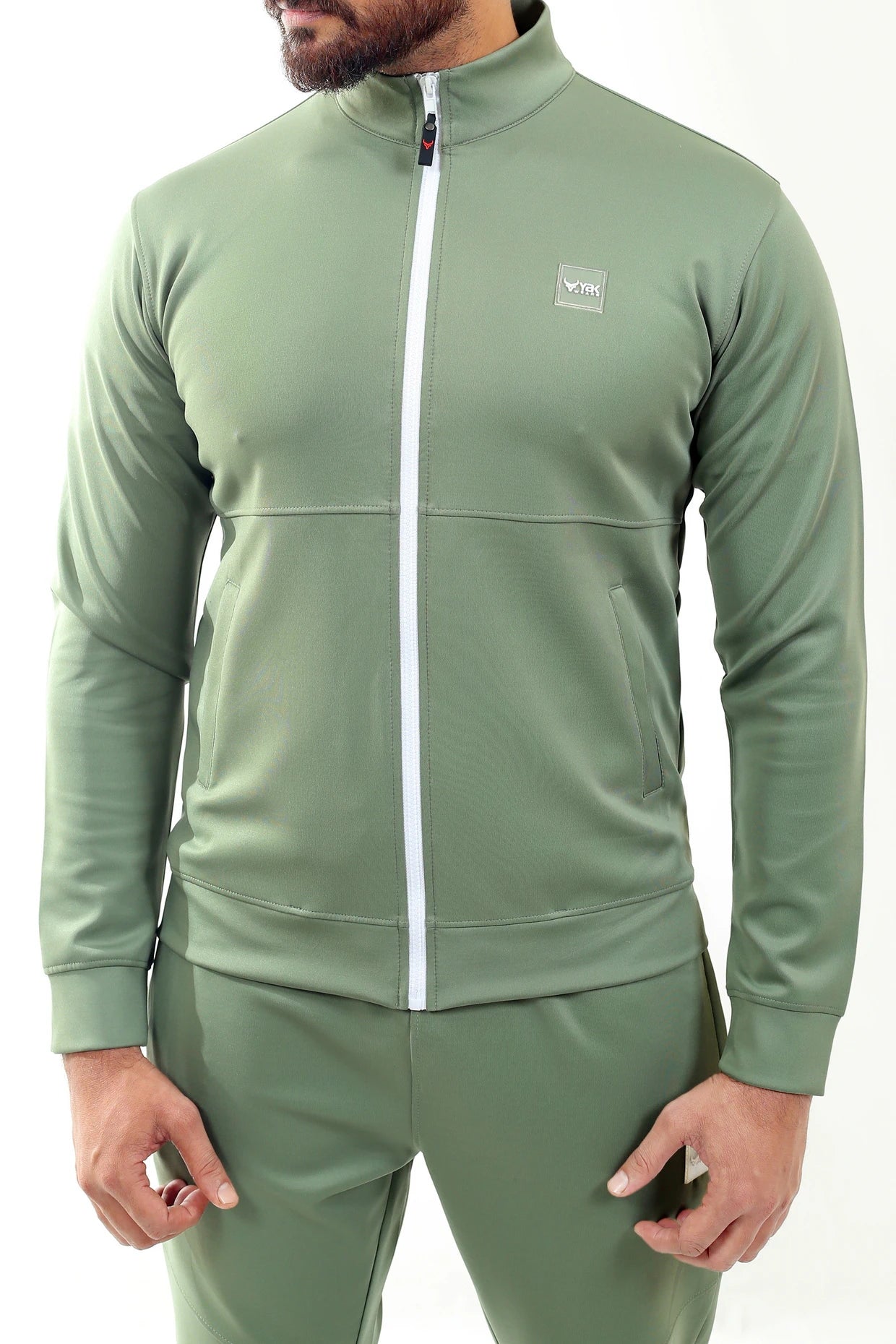 SleekFit Tracksuit Forest Green