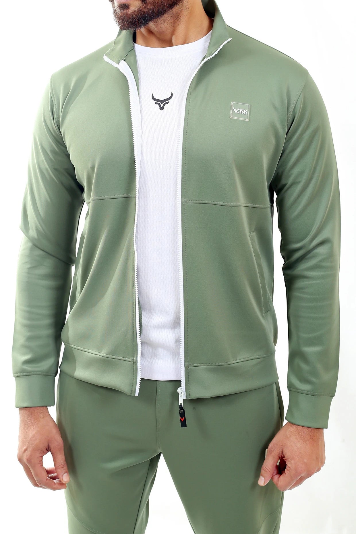 SleekFit Tracksuit Forest Green