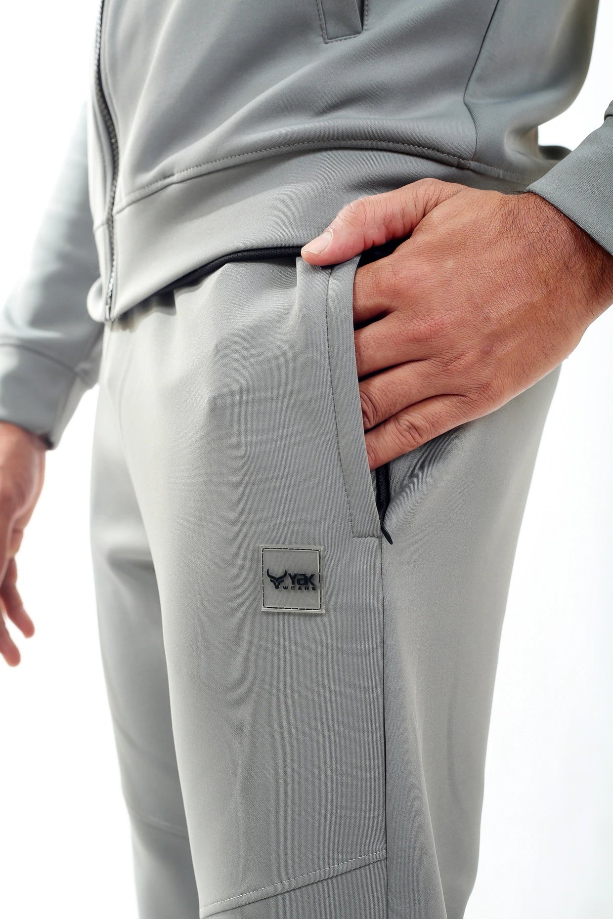 SleekFit Tracksuit Silver