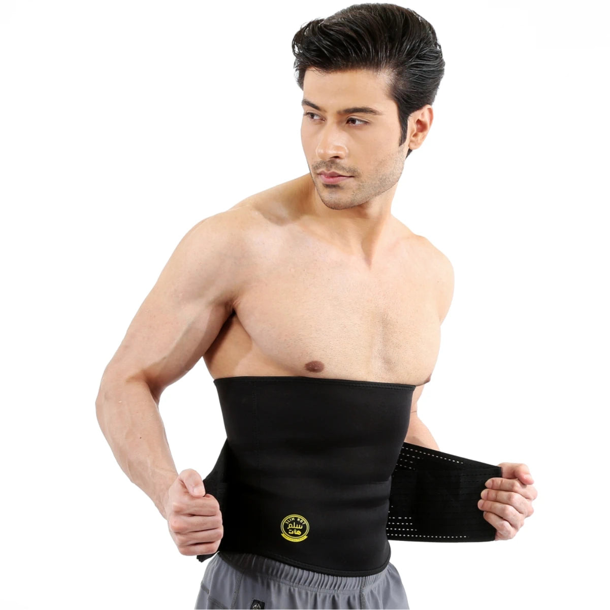 Top Quality Store Original Sweat Slim Belt Tummy Trimmer Belt to Belly  Waist hot Slimming Belly Shaper Weight Loss for Women Fat Buster Home Gym