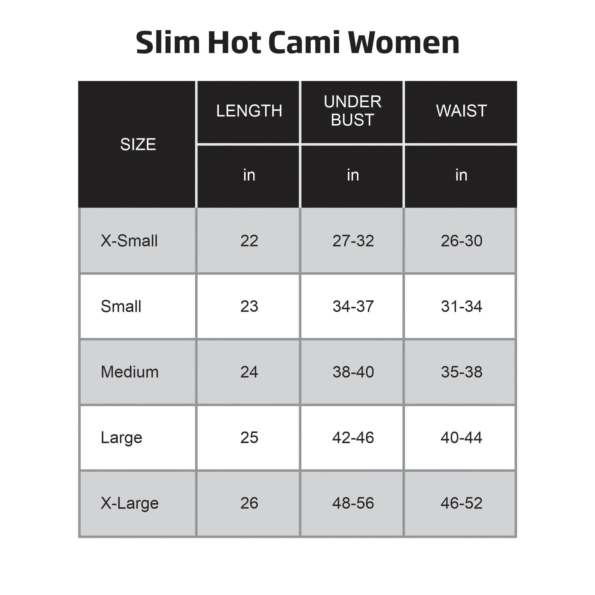 SLIM HOT CAMI WITH WAIST TRAINER