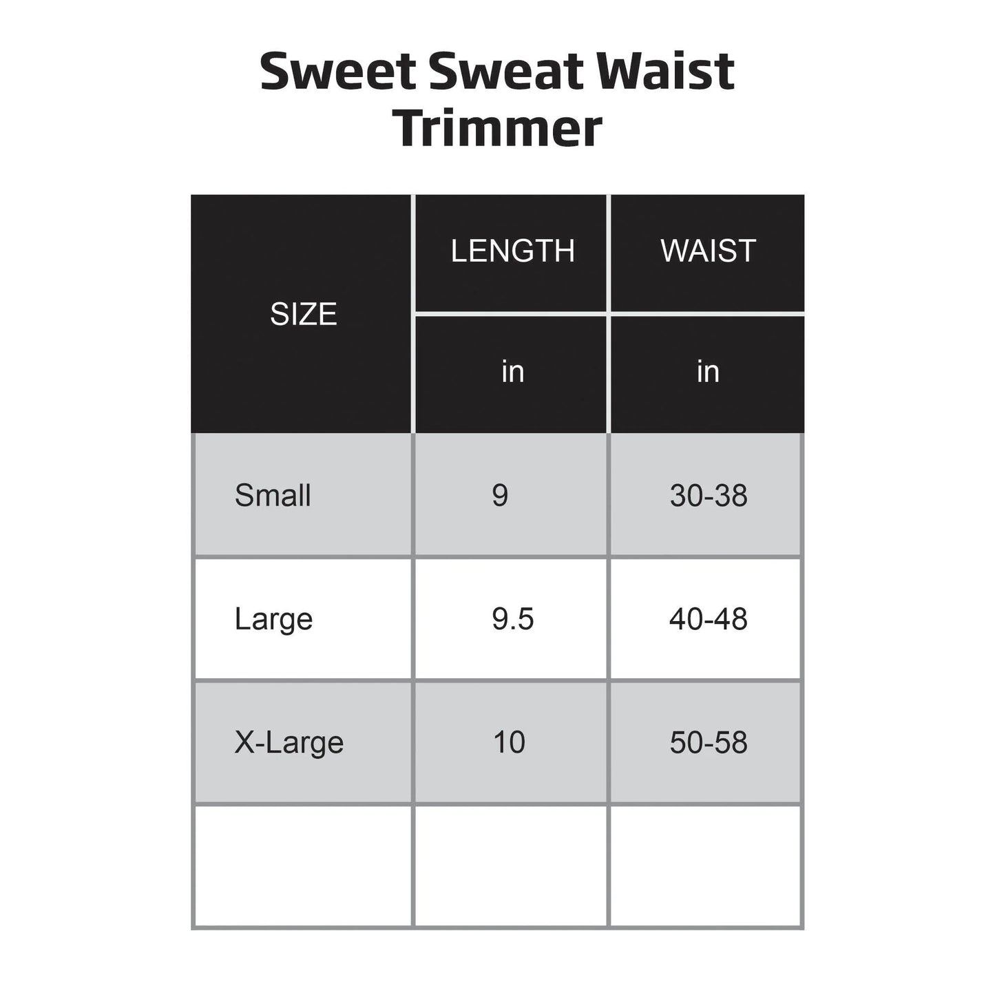 SWEET SWEAT WAIST TRIMMER