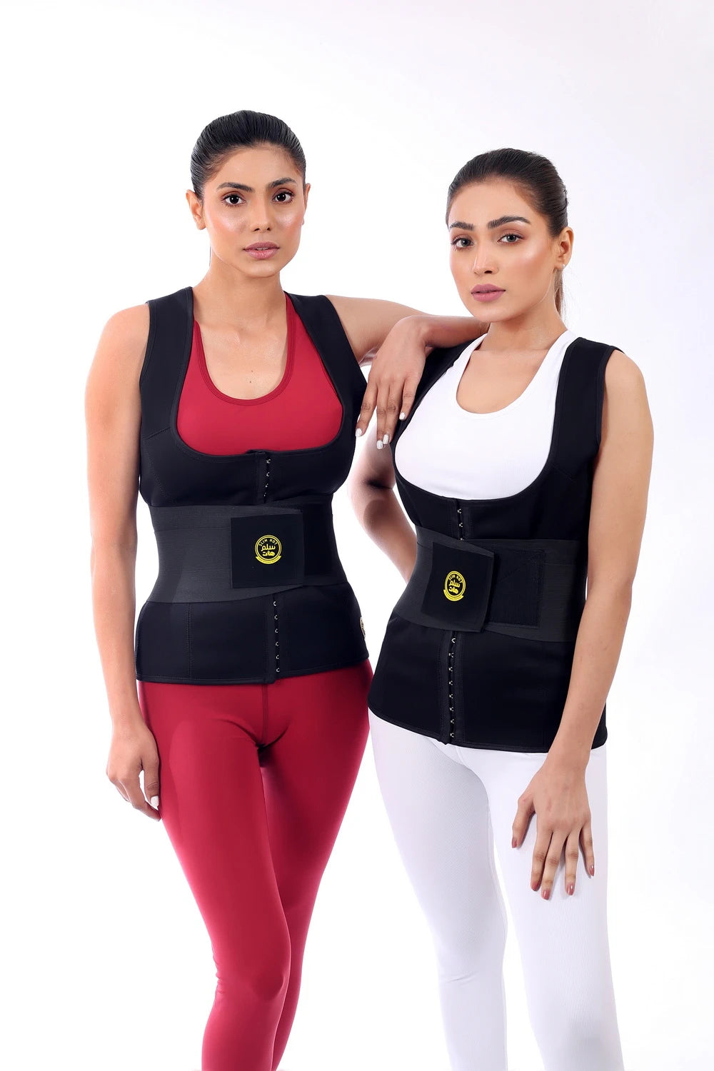 Shape Enhance Bundle Pack of 2 (Cami Cincher with Waist Trainer Pack of 2)