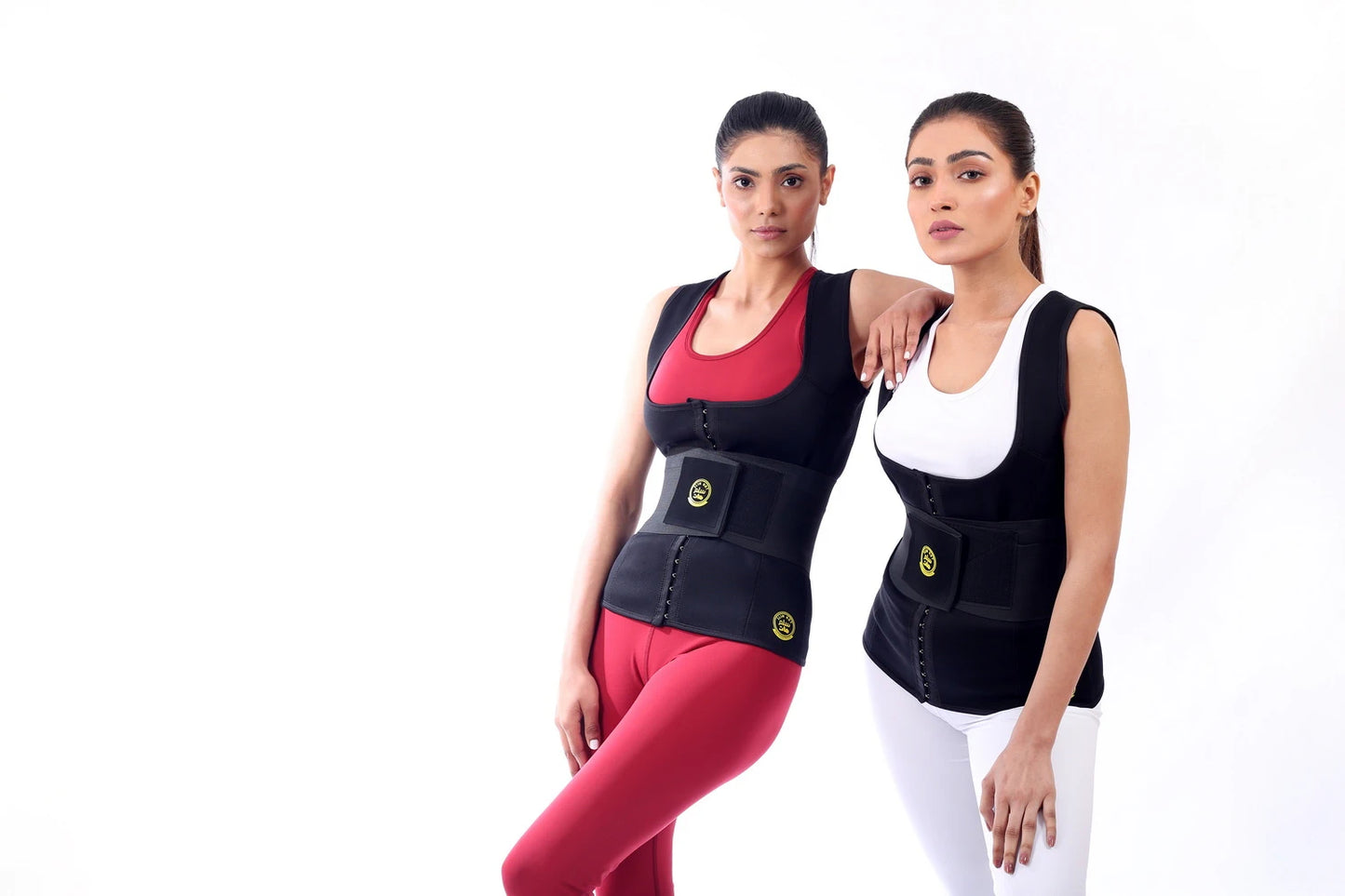 Shape Enhance Bundle Pack of 2 (Cami Cincher with Waist Trainer Pack of 2)